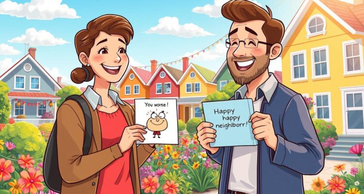 Śmieszne życzenia dla sąsiada