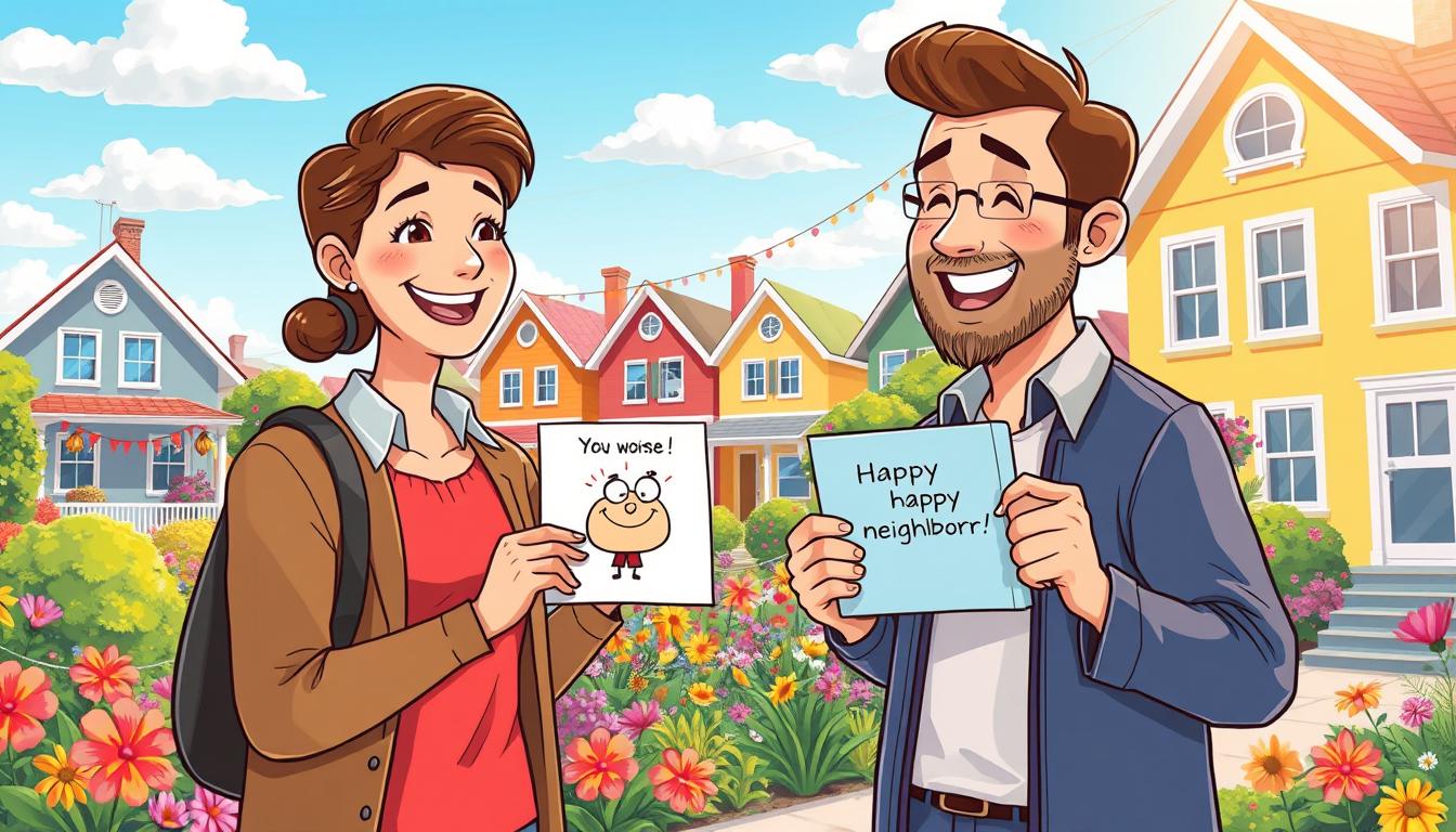 Śmieszne życzenia dla sąsiada