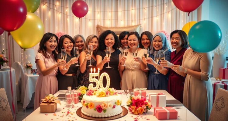 Życzenia na 50 urodziny dla koleżanki