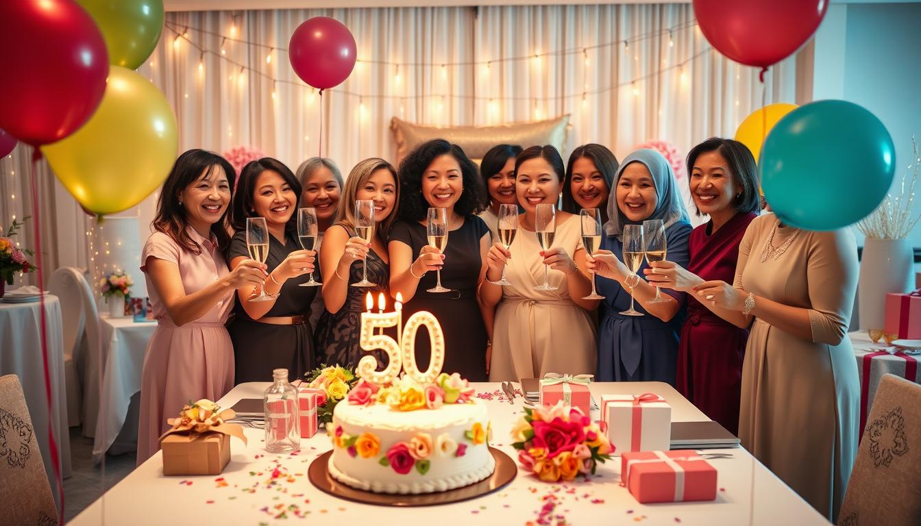 Życzenia na 50 urodziny dla koleżanki