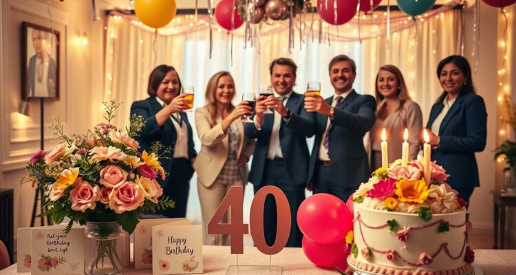 Życzenia na czterdziestkę