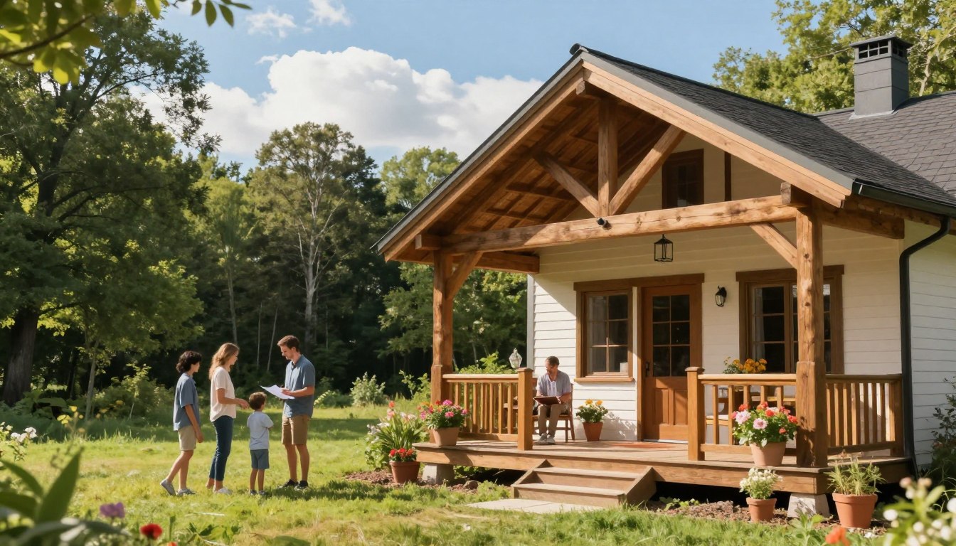 domek letniskowy na zgłoszenie